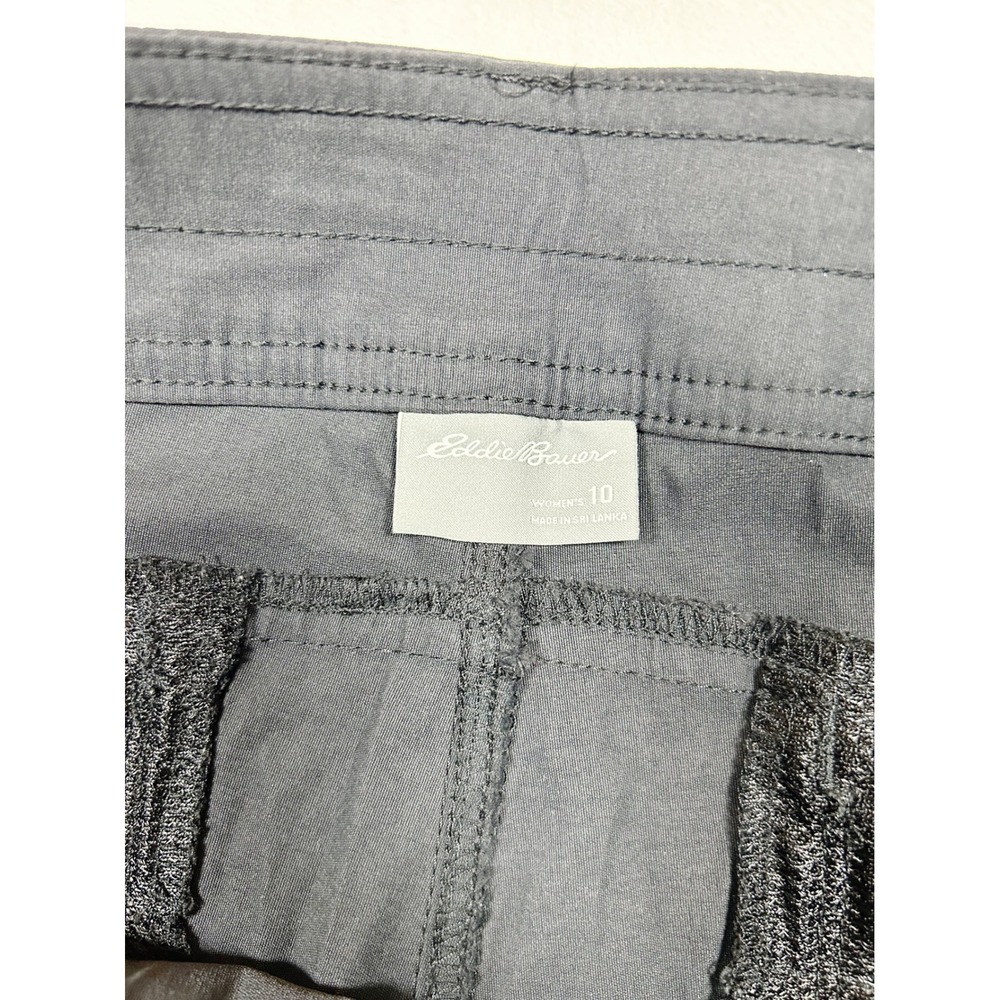 Eddie Bauer Rolled Hem Bermuda Shorts 10 NWOT Hiking Outdoors Activewear - Picture 5 of 6